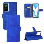 For vivo Y76 5G/Y76S 5G/Y74S Skin Feel Magnetic Flip Leather Phone Case(Blue)