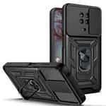 For Nokia G10 / G20 Sliding Camera Cover Design TPU+PC Phone Case(Black)