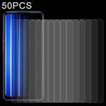 50 PCS 0.26mm 9H 2.5D Tempered Glass Film For OPPO Realme Q5i