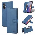 For OPPO A96 5G / Reno7 Z 5G AZNS Dream II Skin Feel Horizontal Flip Leather Case(Blue)