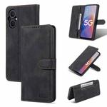 For OPPO A96 5G / Reno7 Z 5G AZNS Dream II Skin Feel Horizontal Flip Leather Case(Black)