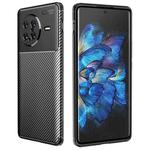 For vivo X Note Carbon Fiber Texture Shockproof TPU Phone Case(Black)