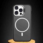 MagSafe Magnetic Metal Lens Cover Holder Phone Case For iPhone 13 Pro(Black)