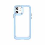 For iPhone 11 Colorful Series Acrylic + TPU Phone Case (Blue)
