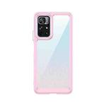 For Xiaomi Poco M4 Pro 5G Colorful Series Acrylic + TPU Phone Case(Pink)