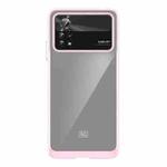 For Xiaomi Poco X4 Pro 5G Colorful Series Acrylic + TPU Phone Case(Pink)