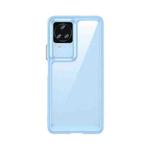 For Xiaomi Redmi K40S Colorful Series Acrylic + TPU Phone Case(Blue)