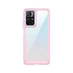 For Xiaomi Redmi Note 11 Colorful Series Acrylic + TPU Phone Case(Pink)