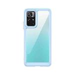 For Xiaomi Redmi Note 11 Colorful Series Acrylic + TPU Phone Case(Blue)