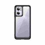 For Xiaomi Redmi 10 Prime+ 5G Colorful Series Acrylic + TPU Phone Case(Black)