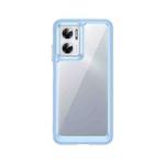 For Xiaomi Redmi Note 11E Colorful Series Acrylic + TPU Phone Case(Blue)