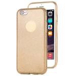 For iPhone 6 TPU Glitter All-inclusive Protective Case(Gold)