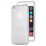 For iPhone 6 Plus TPU Glitter All-inclusive Protective Case(Silver)