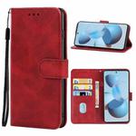 For Xiaomi Civi 1S Leather Phone Case(Red)