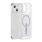 Baseus TPU Magnetic Shockproof Phone Protective Case with Holder For iPhone 13(Transparent)