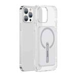 Baseus TPU Magnetic Shockproof Phone Protective Case with Holder For iPhone 13 Pro(Transparent)