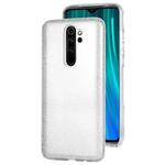 For Xiaomi Redmi Note 8 Pro TPU Glitter All-inclusive Protective Case(Silver)