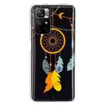 For Xiaomi Redmi Note 11 5G China Luminous TPU Protective Phone Case(Black Wind Chimes)