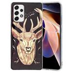 For Samsung Galaxy A13 4G Luminous TPU Protective Phone Case(Deer)