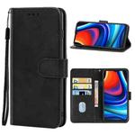 Leather Phone Case For Itel Vision 2S(Black)