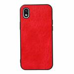 For Sony Xperia Ace III Crazy Horse Texture Shockproof Leather Phone Case(Red)
