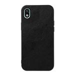 For Sony Xperia Ace III Two-color Litchi Texture Phone Case(Black)