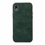 For Sony Xperia Ace III Two-color Litchi Texture Phone Case(Green)
