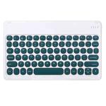 X3 Universal Candy Color Round Keys Bluetooth Keyboard(Dark Night Green)