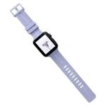Thread Silicone Watchband For Apple Watch Series 7 45mm / 6&SE&5&4 44mm / 3&2&1 42mm(I)