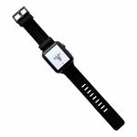 Thread Silicone Watchband For Apple Watch Series 7 45mm / 6&SE&5&4 44mm / 3&2&1 42mm(J)