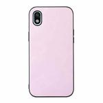 For Sony Xperia ACE III Cowhide Texture PU Phone Case(Pink)
