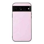 For Google Pixel 7 Pro 5G Cowhide Texture PU Phone Case(Pink)