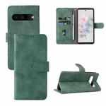 For Google Pixel 7 Skin Feel Magnetic Flip Leather Phone Case(Green)