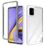 For Samsung Galaxy A71Two-layer Design Shockproof PC + TPU Protective Case (White)