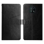 For Nokia G50 5G Y Stitching Horizontal Flip Leather Phone Case(Black)