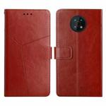 For Nokia G50 5G Y Stitching Horizontal Flip Leather Phone Case(Brown)