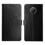 For Nokia G300 Y Stitching Horizontal Flip Leather Phone Case(Black)