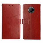 For Nokia G300 Y Stitching Horizontal Flip Leather Phone Case(Brown)