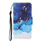 For iPhone 13 Pro Max Colored Drawing Pattern Horizontal Flip Leather Phone Case (Watercolor Fish)