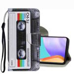 For Samsung Galaxy A53 Coloured Drawing Pattern Leather Phone Case(Tape)