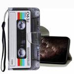 For Samsung Galaxy S22 Ultra 5G Coloured Drawing Pattern Leather Phone Case(Tape)