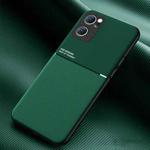 For OPPO Reno7 5G Global / Find X5 Lite Classic Tilt Magnetic PC + TPU Phone Case(Green)