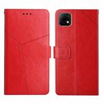 For Wiko T3 Y Stitching Horizontal Flip Leather Phone Case(Red)