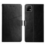 For Wiko T3 Y Stitching Horizontal Flip Leather Phone Case(Black)