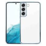 For Samsung Galaxy S22 5G SULADA Elastic Silicone Edge + TPU Phone Case(Sierra Blue)