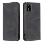 For ZTE Blade  A31 Magnetic RFID Blocking Anti-Theft Leather Phone Case(Black)