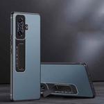 For Xiaomi Redmi K50 Gaming Frosted Holder Phone Case(Sea Blue Grey)