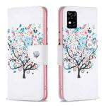 For ZTE Blade  A31 Colored Drawing Pattern Leather Phone Case(Tree)