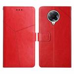 For Xiaomi Redmi K30 Pro Y Stitching Horizontal Flip Leather Phone Case(Red)