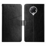 For Xiaomi Redmi K30 Pro Y Stitching Horizontal Flip Leather Phone Case(Black)